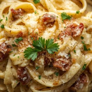 Fettuccini Al Carbonara / فتوتشيني  كاربونارا