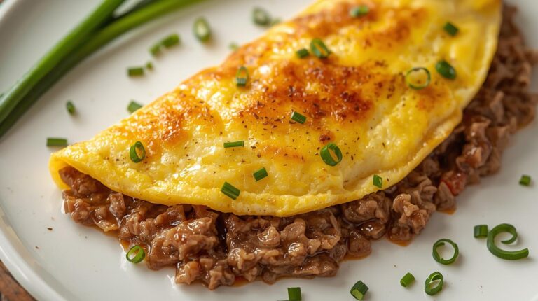 Mix Beef Omelet