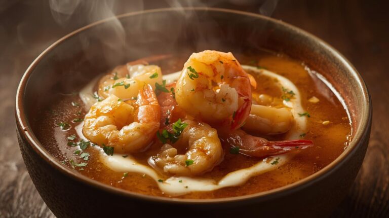 Smoked Shrimp Soup