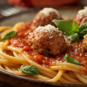 Spaghetti Meat Balls / سباجيتي ميت بولز