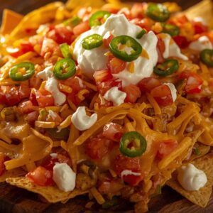 Texas Cheesy Nachos / تكساس تشيزي ناتشوز
