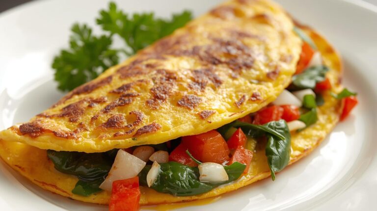 Vegetables Omelet