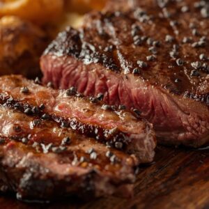 Ribeye Steak Pepper Sauce / ريب آي بيبر صوص